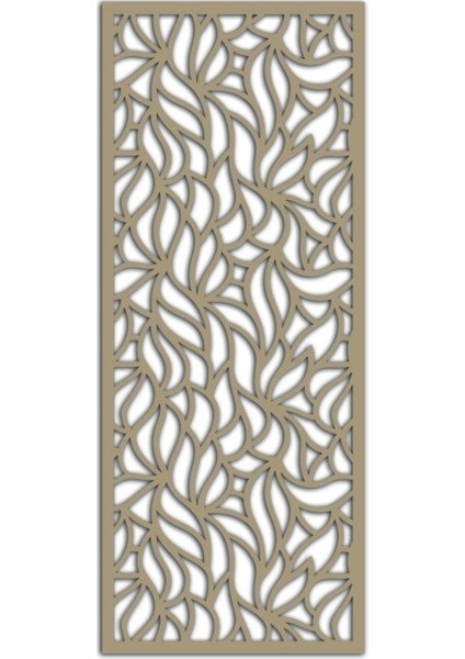 Liar Ahşap Seperatör (Paravan) - KSP-26 - (10 mm) - (69 cm x 139 cm) - (Ham)