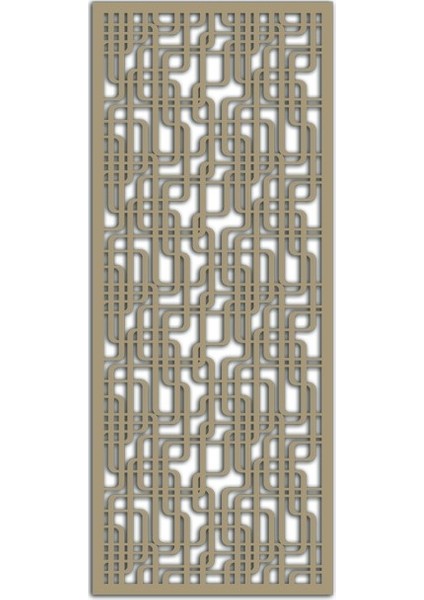Liar Ahşap Seperatör (Paravan) - KSP-56 - (10 mm) - (69 cm x 139 cm) - (Ham)