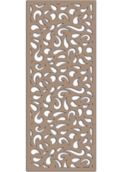 Liar Ahşap Seperatör (Paravan) - KSP-67 - (10 mm) - (69 cm x 139 cm) - (Ham)