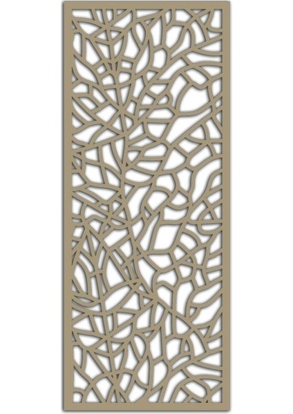 Liar Ahşap Seperatör (Paravan) - KSP-70 - (10 mm) - (69 cm x 139 cm) - (Ham)