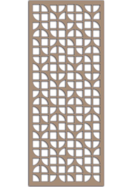 Liar Ahşap Seperatör (Paravan) - KSP-73 - (10 mm) - (69 cm x 139 cm) - (Ham)