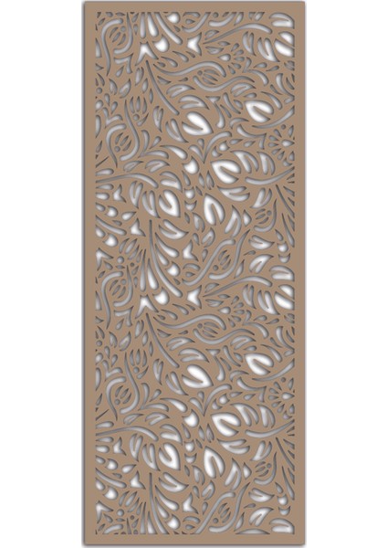 Liar Ahşap Seperatör (Paravan) - KSP-75 - (10 mm) - (69 cm x 139 cm) - (Ham)