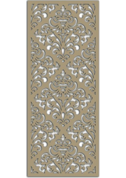 Liar Ahşap Seperatör (Paravan) - KSP-102 - (10 mm) - (69 cm x 139 cm) - (Ham)