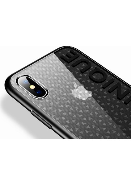 JR-BP397 Apple iPhone X Grid Serisi Mozaik Desenli Silikon Kılıf Yeşil