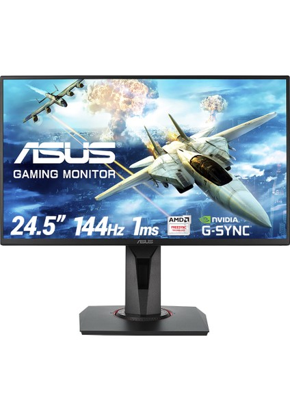 VG258Q 24.5" 144Hz 1ms (HDMI + Display + DVI-D) FreeSync GSync Full HD TN Oyuncu Monitör