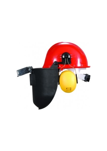 Vidalı Baret + Slotlu Kaynak Maskesi