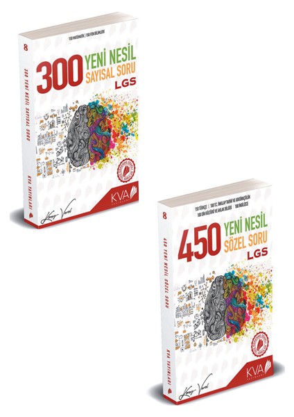 300 Yeni Nesil Soru Kitabı + 450 Yeni Nesil Soru Kitabı