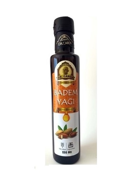 Dr. Carob Badem Yağı Soğuk Sıkma %100 Saf 250 ml