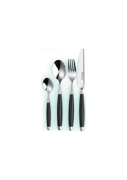 Platinum Çatal Bıçak Set 12 Kişilik Siyah