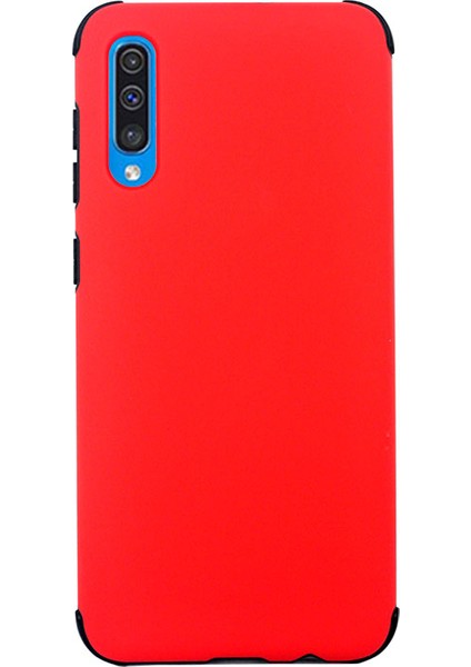 Case 4U Samsung Galaxy A50s / A30s / A50 Kılıf Ultra Korumalı Fantastik Sert Arka Kapak Kırmızı