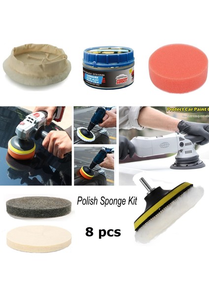Oto Araç Kaporta Tampon Cizik Giderici Pasta Cila Set Boya Temizleme Parlatma Polisaj Seti fiyatları