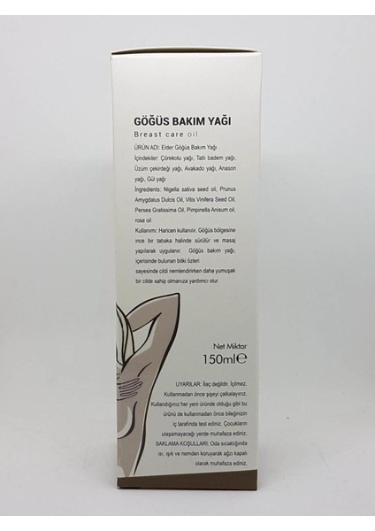 (Elder) Göğüs Bakım Yağı 150 ml