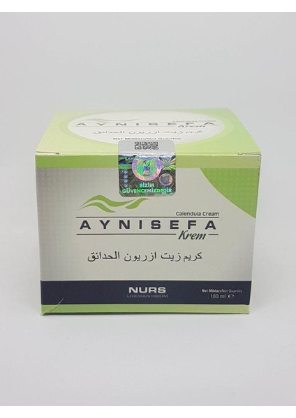 Aynısefa Kremi 100 ml