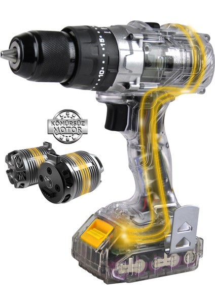 RTX2014 18V 4Ah Çift Akülü Kömürsüz Darbeli Matkap modelleri