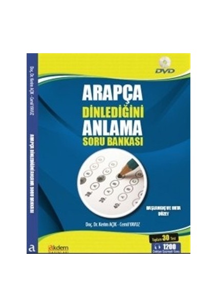 Arapça Dinlediğini Anlama Soru Bankası - Kerim Açık