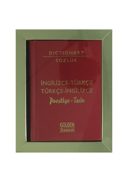 İngilizce-Türkçe, Türkçe-İngilizce Sözlük