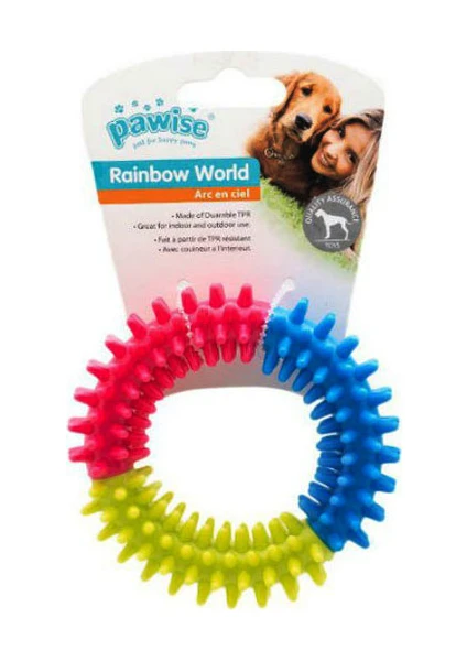 Rainbow Köpek Diş Kaşıma Oyuncağı L