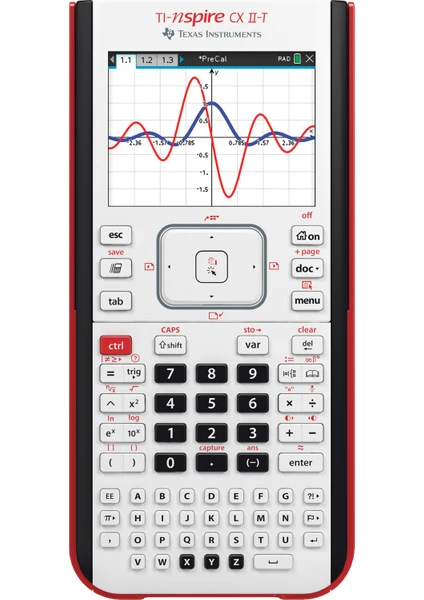 Texas Instruments TI-Nspire CX-II-T Grafik Hesap Makinesi