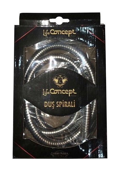 Çift Kenetli Spiral Duş Hortumu SH001