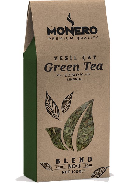 Limonlu Yeşil Çay 100 gr