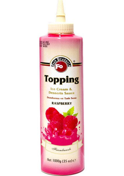 Topping Frambuaz Dondurma Sosu 1 kg