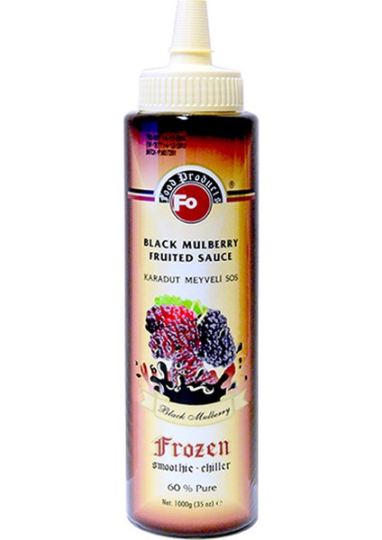 Karadut Frozen Meyve Püresi 1000 gr