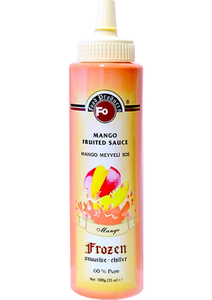 Fo Mango Frozen Meyve Püresi 1000 gr