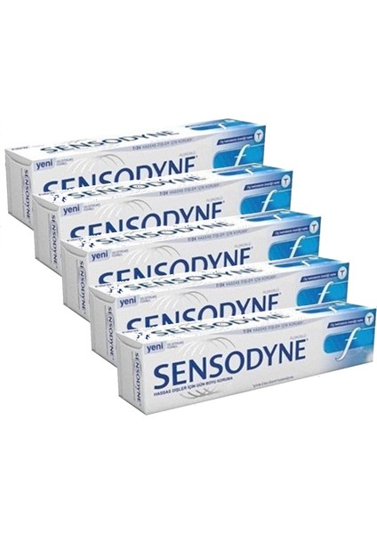 Florürlü Diş Macunu 5 Adet 50 ml