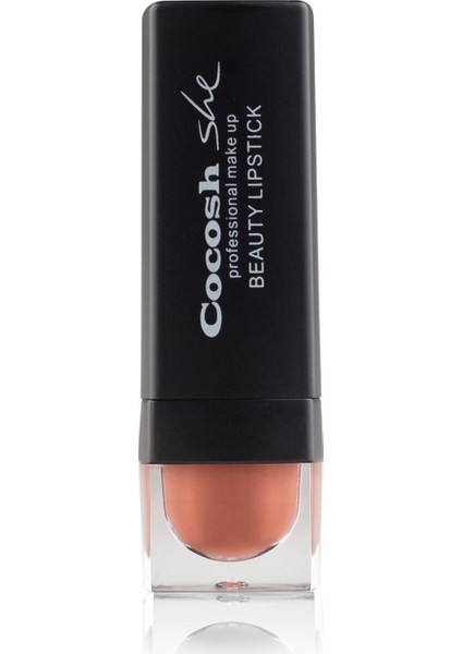 Beauty Lipstick Ruj 01 Furry, Kremsi Formül, Saten Görünüm, Orta-Tam Kapatıcılık