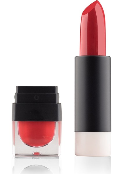 Beauty Lipstick Ruj 02 Pomegranate, Kremsi Formül, Saten Görünüm, Orta-Tam Kapatıcılık