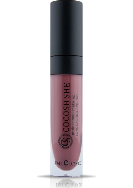 Cocosh She Professional Make Up Long Lasting Lipgloss Who Lipstick Ruj 20 Ametist