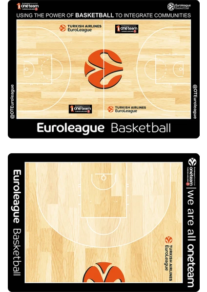 Euroleague Taktik Tahtası (29X21CM)