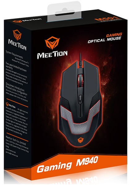 M940 Gaming Mouse Breathing LED Backlit Oyuncu Mouse