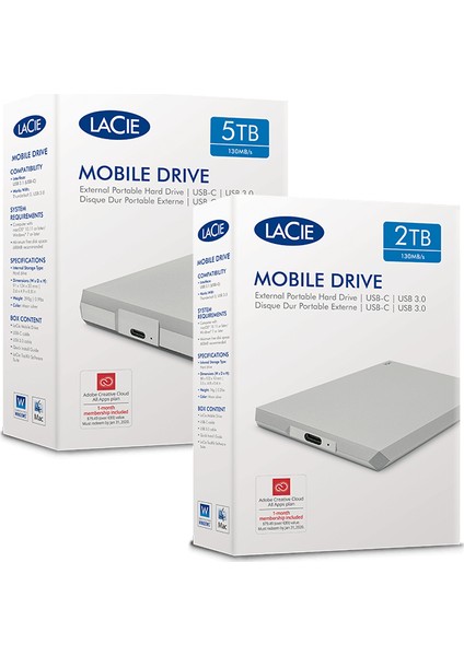 1TB STHG1000400 Mobile Drive (USB 3.0 V USB-C)