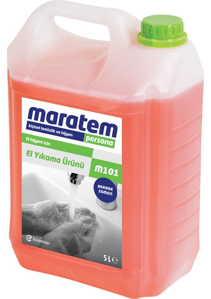 M101 Sıvı El Sabunu Pembe Sedefli 5 lt