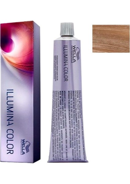 İllumina 10/1 En Açık Küllü Kumral Saç Boyası 60 ml