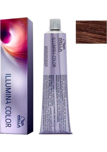 İllumina 5/43 Açık Kızıl Altın Kahve Saç Boyası 60 ml