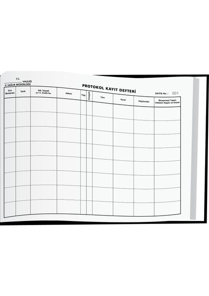 Protokol Kayıt Defteri modelleri