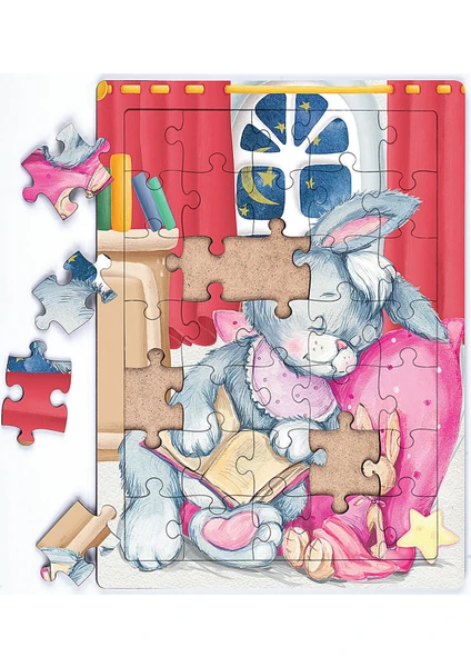 King Of Puzzle Uykudan Önce Ahşap Puzzle 35 Parça (Xxxv-27)