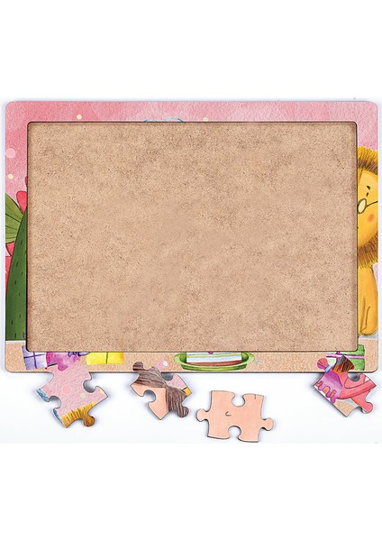 Doğum Günü Ahşap Puzzle 35 Parça (Xxxv-08)