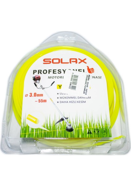 Yuvarlak Misina Tırpan İpi 3 mm x 55 m