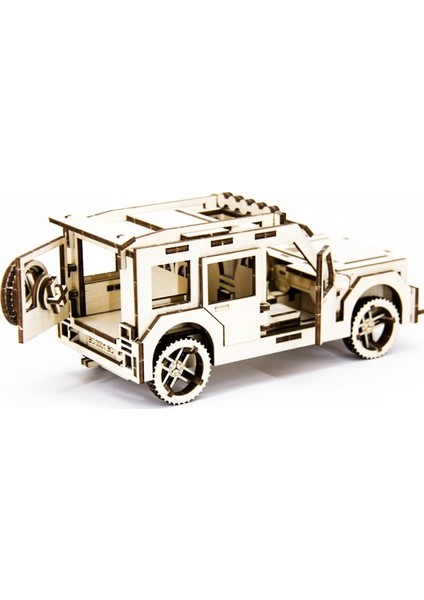 Miko D3D Model Mercedes G-Class 3 Boyutlu Ahşap Model Puzzle
