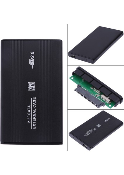 Triline 2.5" Sata Ssd Usb 2.0 Harici Harddisk Kutu Slim Alüminyum