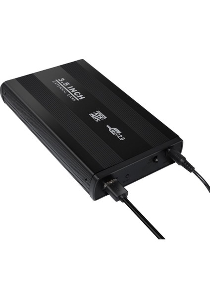 3.5" Sata Ssd Usb 2.0 Harici Harddisk Kutusu Alüminyum