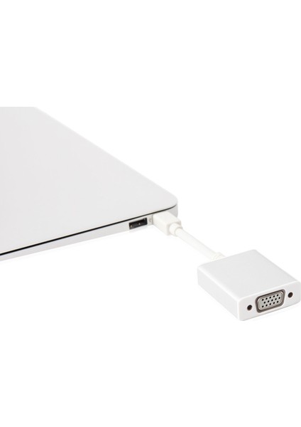 Triline Mini Display Port Vga Çevirici Adaptör 20Cm Apple Mac