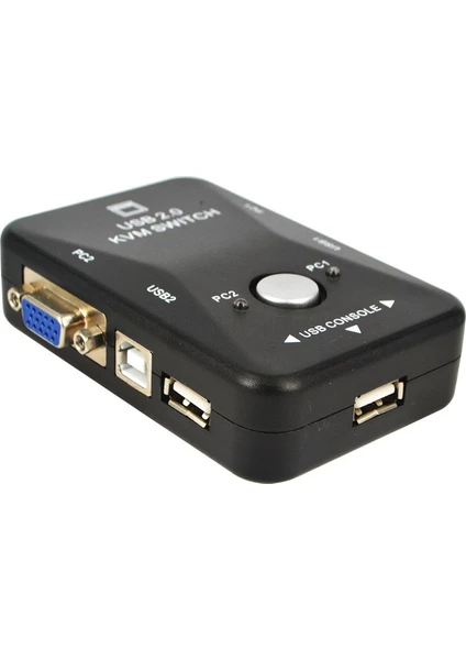 Triline 2 Port Usb Kvm Switch 2Pc Tek Monitör Kontrol