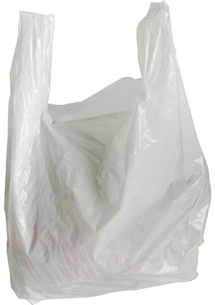 Arafplastik Hışır Atlet Poşet Renk: Beyaz - Büyük Boy 44X30 cm - 1 kg