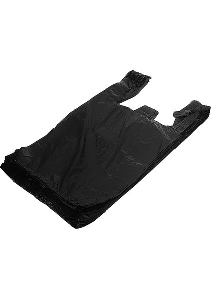 Arafplastik Siyah Hışır Atlet Poşet Büyük Boy 44 X 30 cm - 2 kg