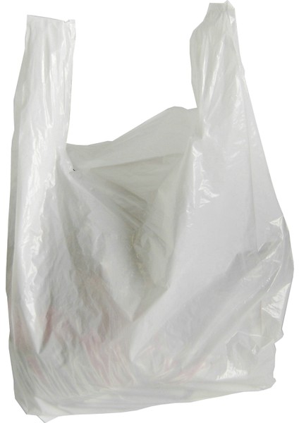 Arafplastik Hışır Atlet Poşet Renk: Beyaz - Orta Boy 37X27 cm - 1 kg