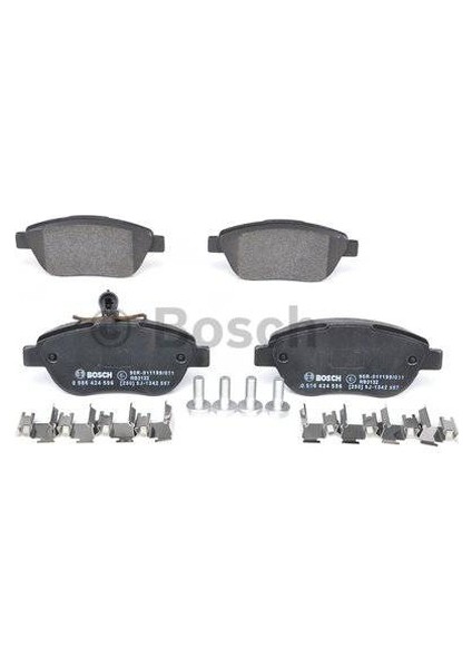 Fren Balatası Ön 137Mm Stilo Doblo 1.3 Jtd 08